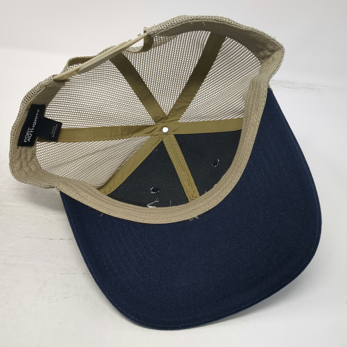Port Authority Trucker Hat Blue One Size PGIM Logo Mesh Snapback Finance Work