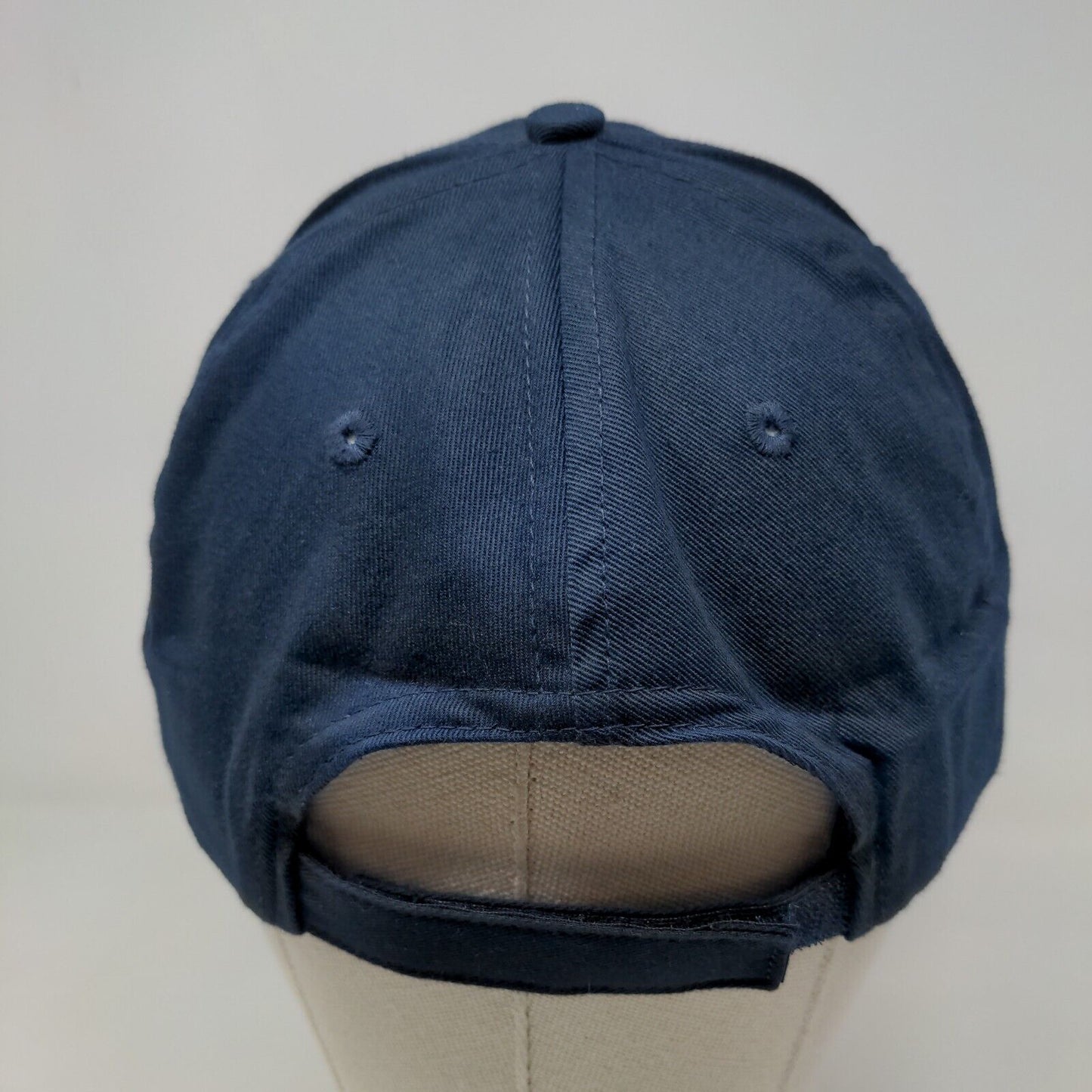 Port & Company Men's Strapback Hat Blue Adjustable Emerson Network Power Logo