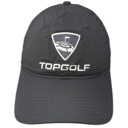 ahead Baseball Cap Gray One Size Topgolf Embroidered Logo Polyester Spandex Hat