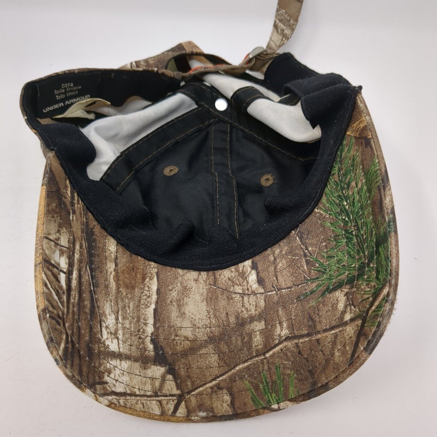 Under Armour Slideback Hat Camo One Size Adjustable Hunting Outdoor