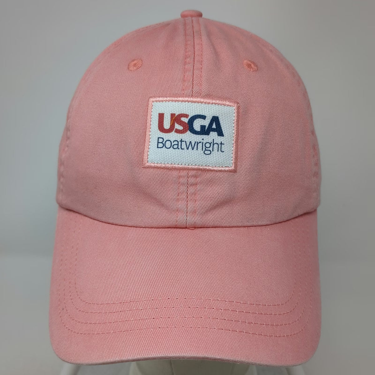 Ahead Baseball Cap Pink One Size USGA Boatwright Hat Cotton Slideback Golf