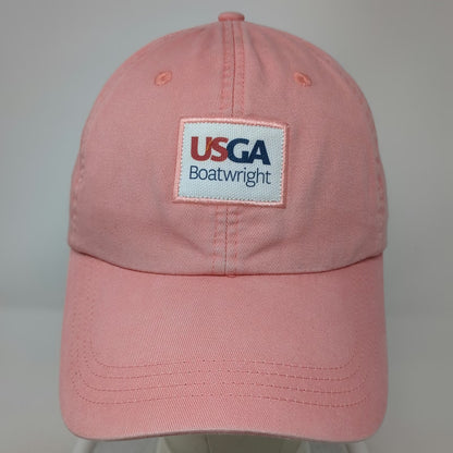 Ahead Baseball Cap Pink One Size USGA Boatwright Hat Cotton Slideback Golf