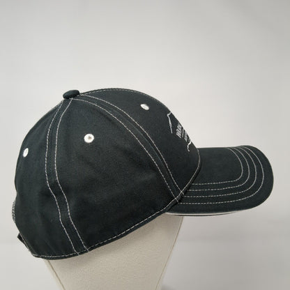 Warm Springs Boise Idaho Strapback Hat Black OS Adjustable Embroidered Prodigy