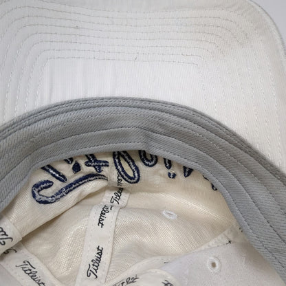 Titleist Baseball Cap White One Size Woodstone Golf Club Embroidered Logo Hat