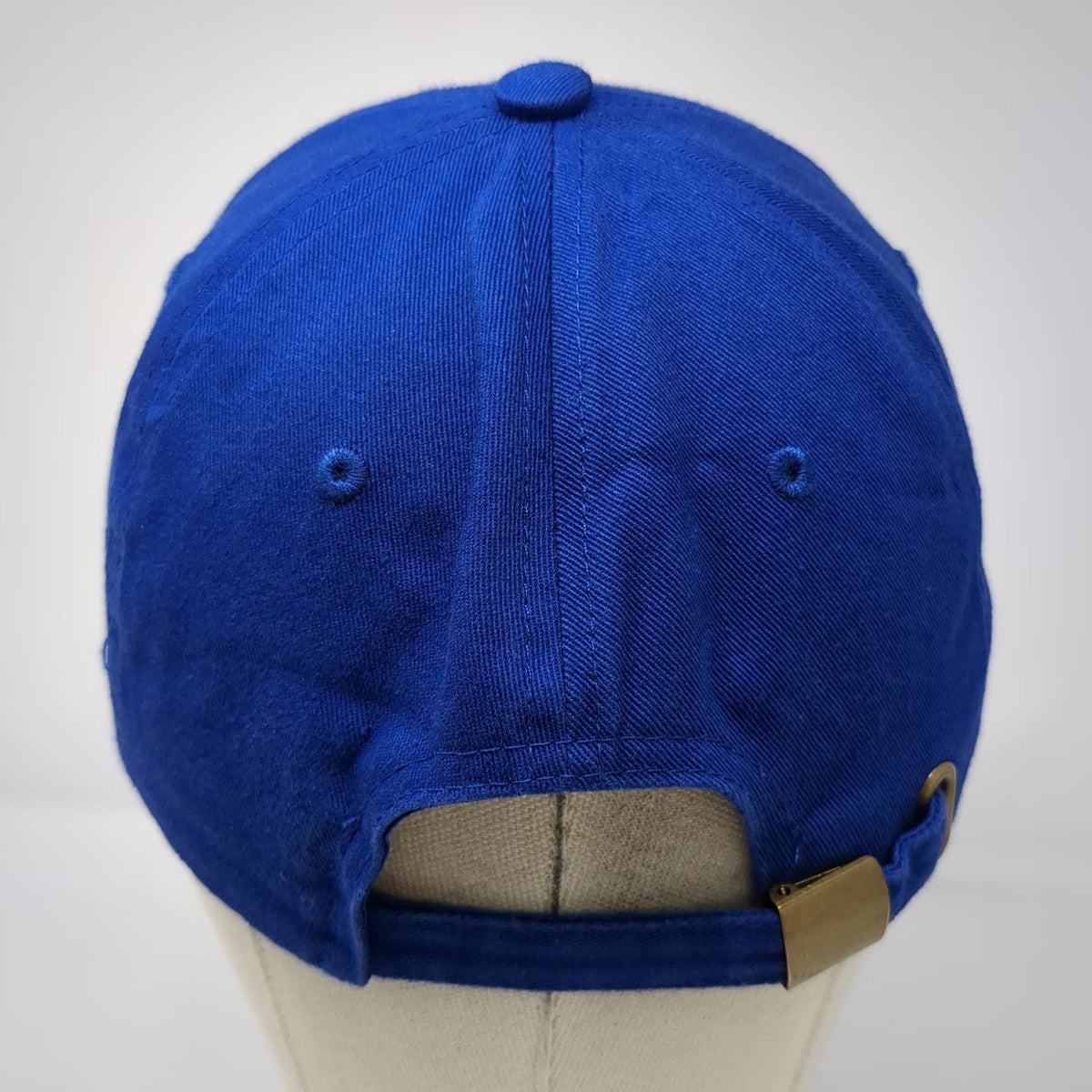 Six Flags Baseball Cap Blue One Size Embroidered 100 Emoji Adjustable Strap Hat