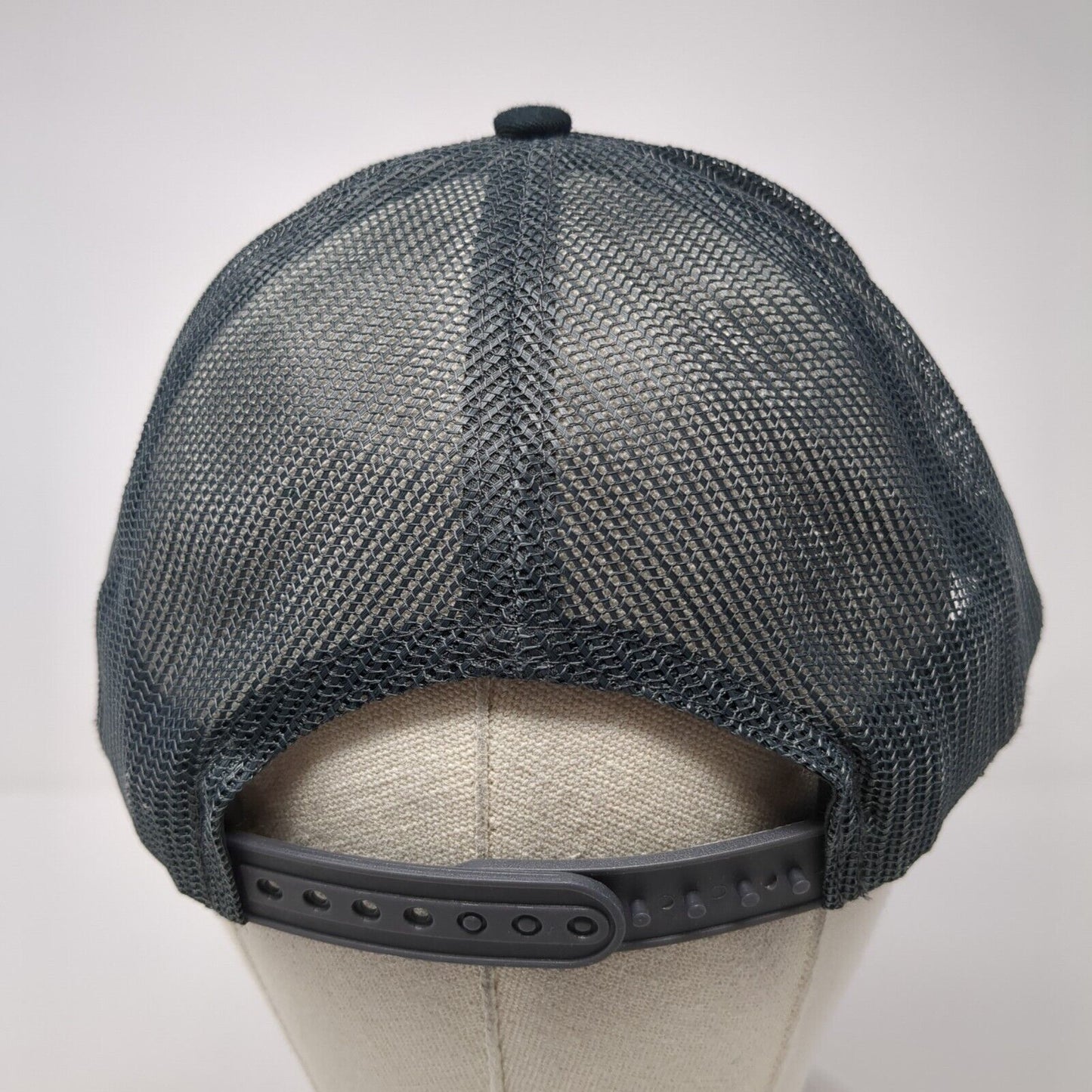 Boise Fermentation Company Snapback Trucker Hat Black One Size Mesh Back