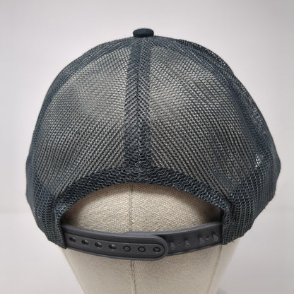 Boise Fermentation Company Snapback Trucker Hat Black One Size Mesh Back