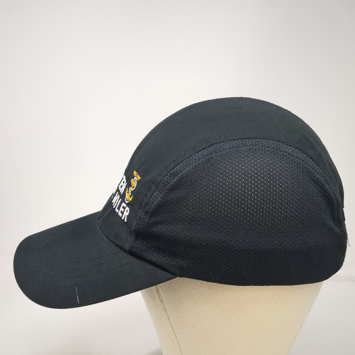 Headwear Associates Baseball Cap Black One Size Navy Ten Nautical Miler Race Hat