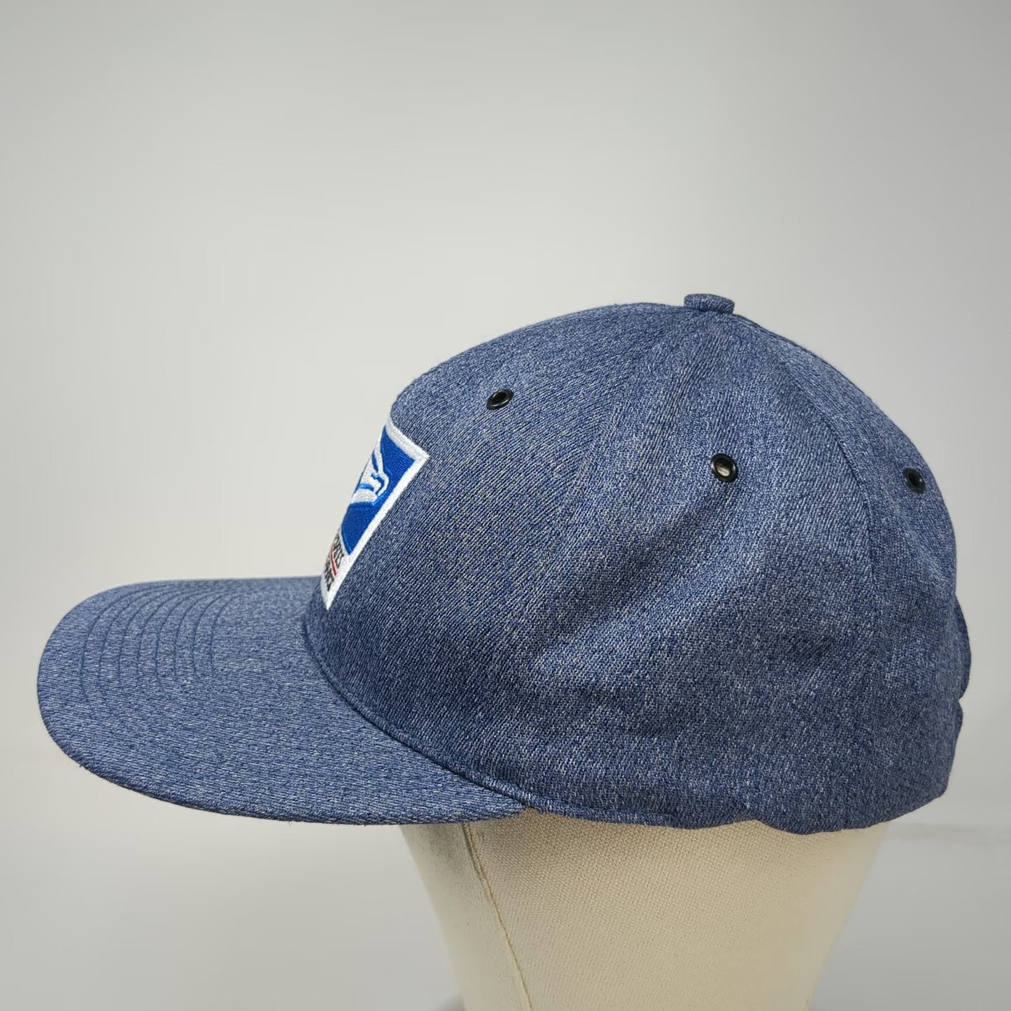 USPS United States Postal Service Snapback Blue L Made in USA Hat Vintage