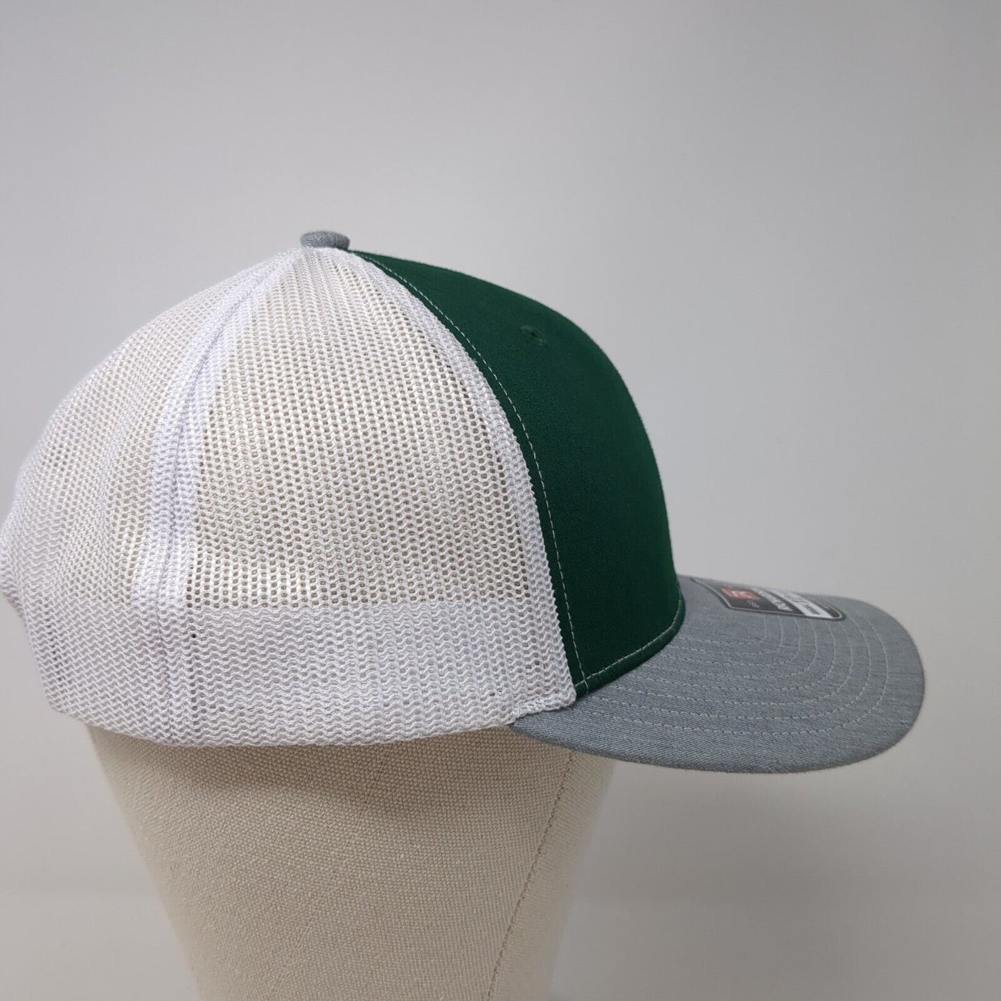 Richardson Snapback Mesh Back Trucker Hat Multi One Size Embroidered