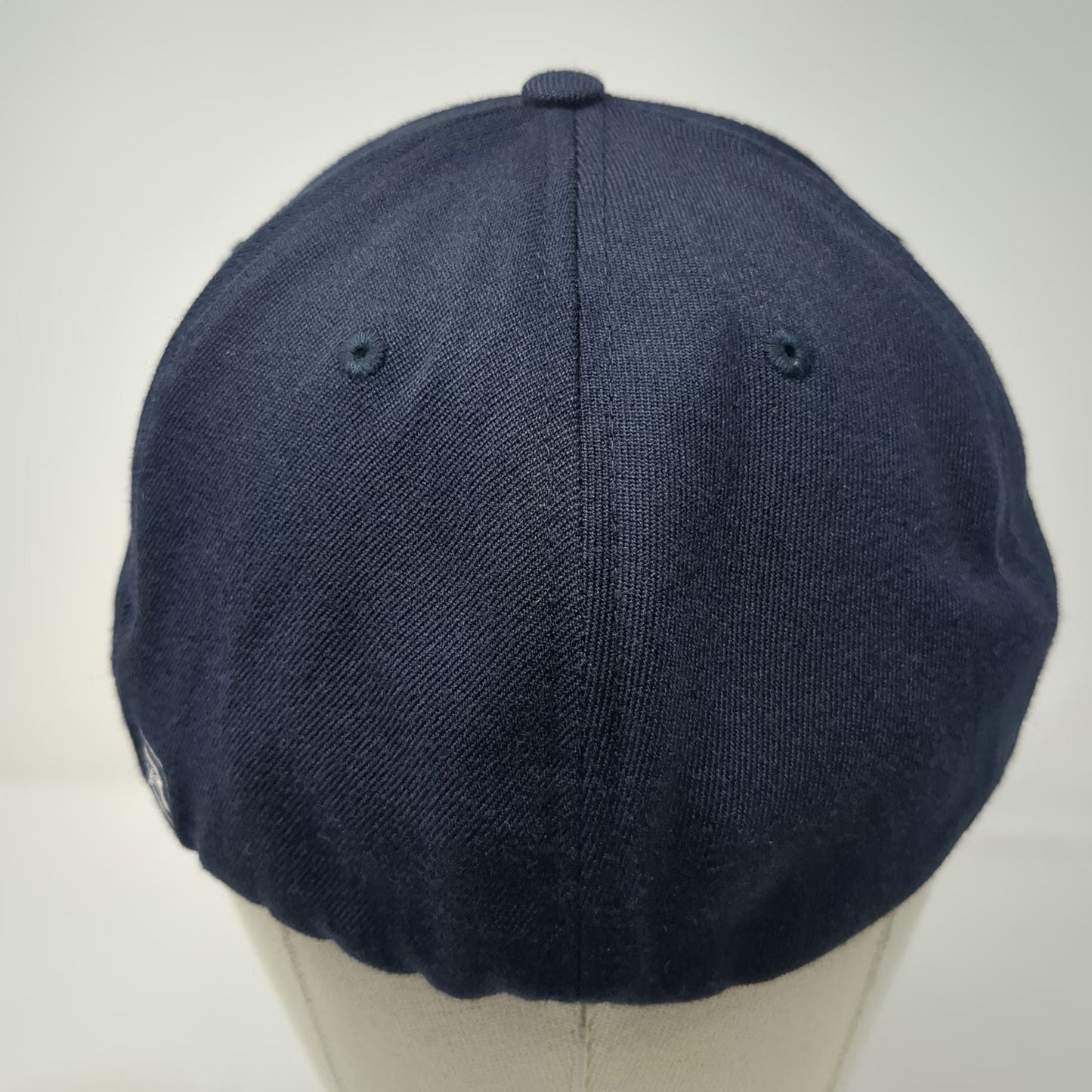 Richardson Blue XL St Lukes Cross Logo Flexfit Fitted Pro 585 Acrylic Wool Hat