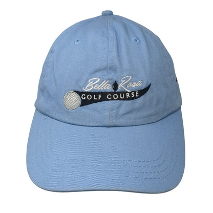 Bella Rosa Golf Course Slideback Baseball Cap Blue Medium American Dry Goods