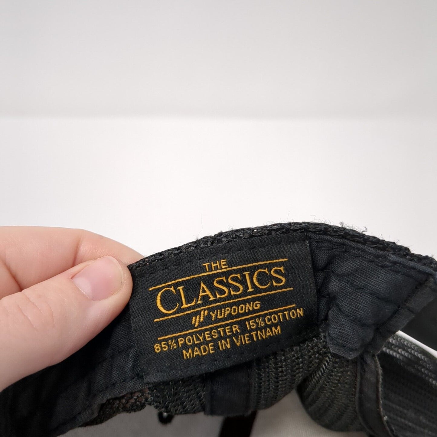 Mellow Johnny's Snapback Trucker Hat Camo One Size Mesh Back Yupoong