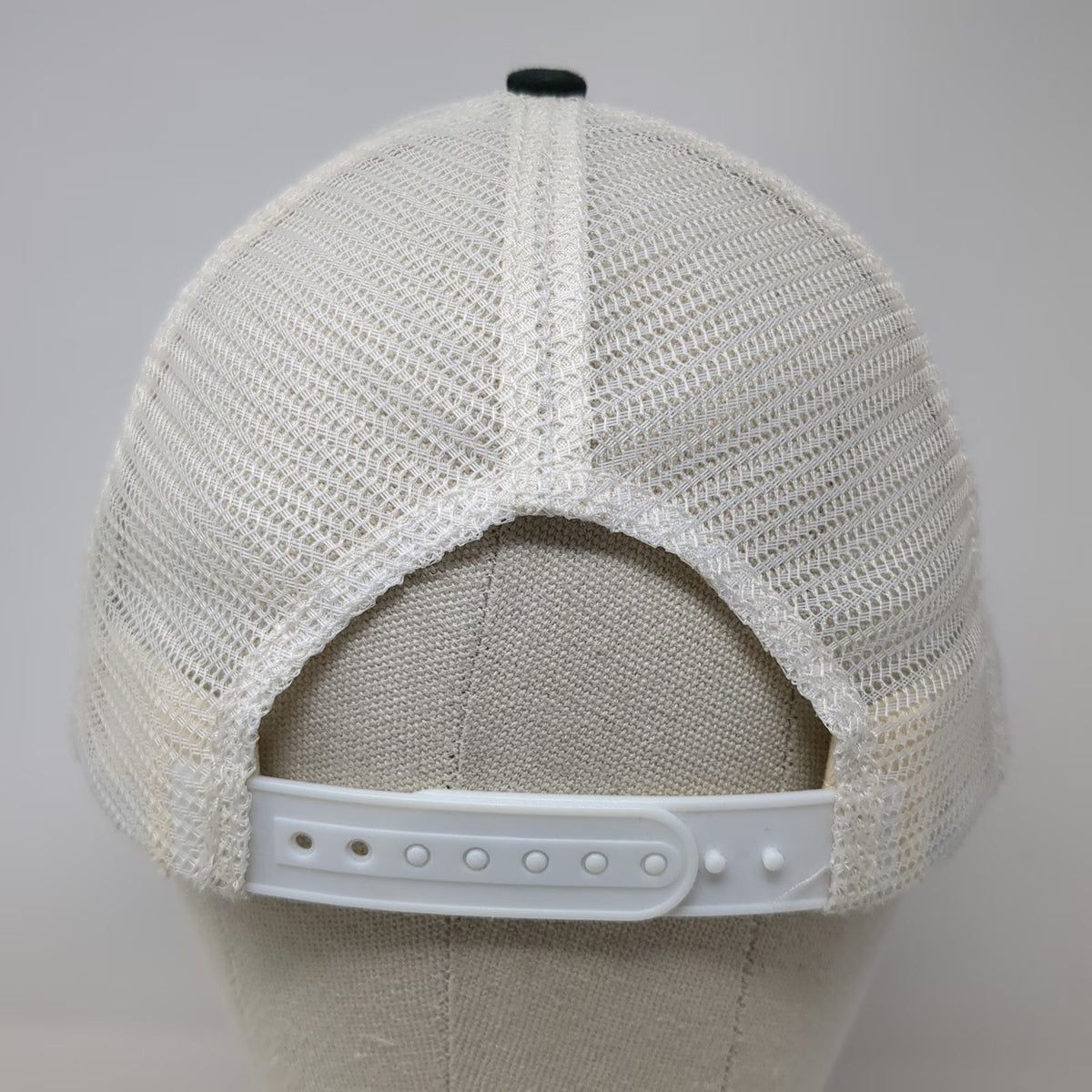 Snap-on Trucker Hat Black Red White One Size Mesh Back Snapback Tool Logo Patch