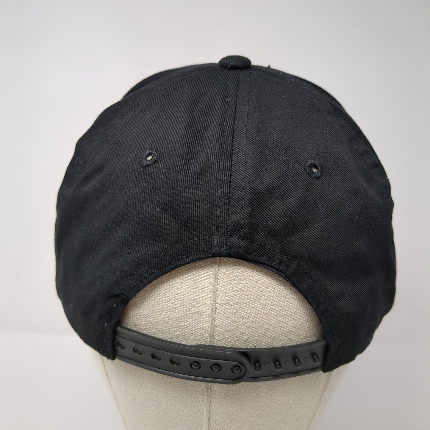 Bodybuilding.com Snapback Hat Black One Size Adjustable Embroidered