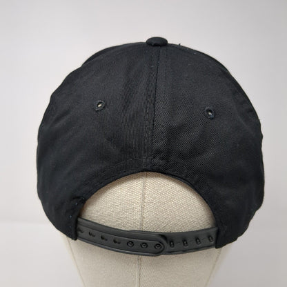 Bodybuilding.com Snapback Hat Black One Size Adjustable Embroidered