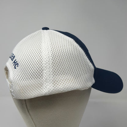 Global Alexander Trucker Hat Blue One Size Railers HC Season V Mesh Snapback