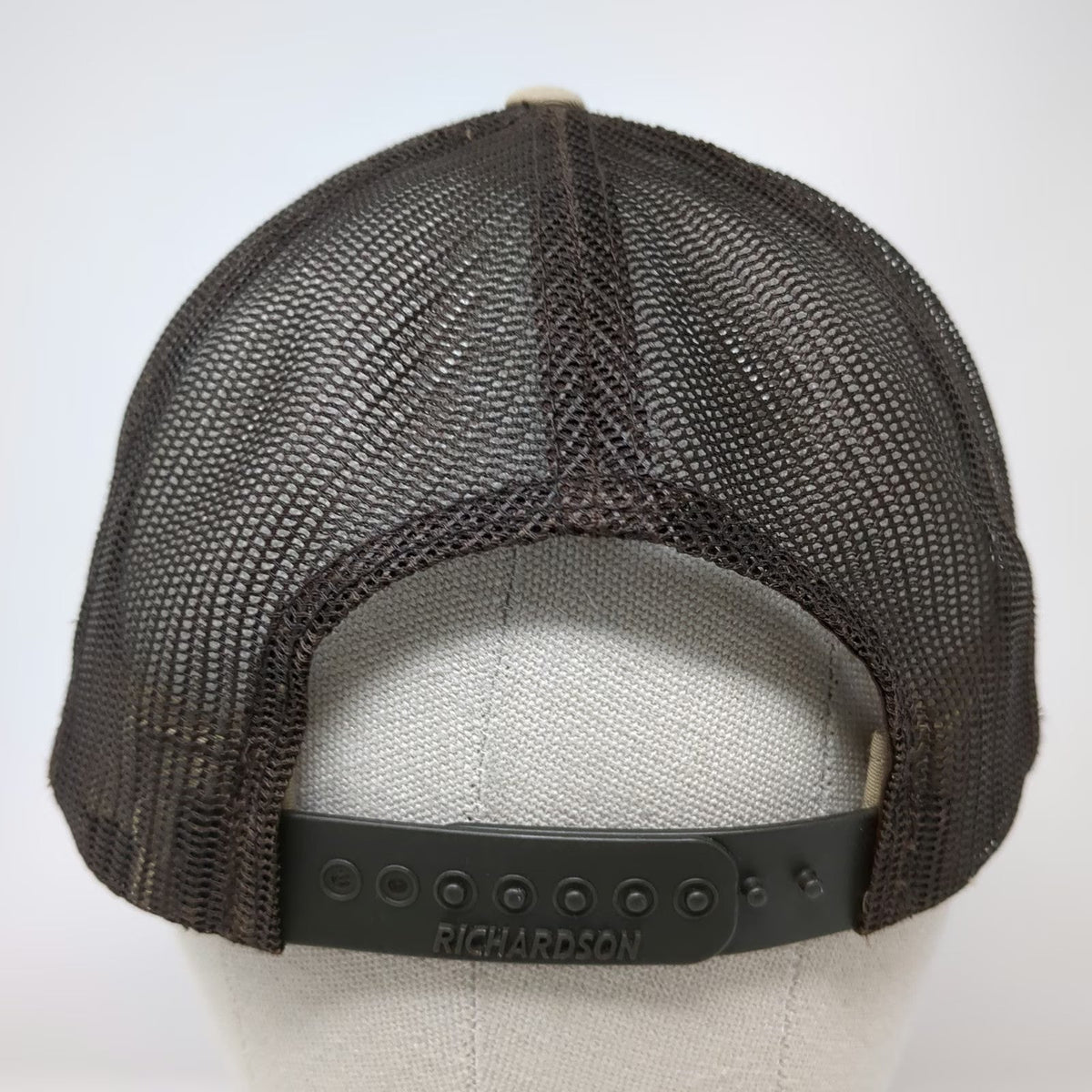 Richardson Trucker Hat Brown One Size Mesh Back Mountain Great Outdoors Hat