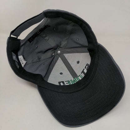 Stoned North Stone Strapback Hat Gray OSFA Embroidered Patriotic TaylorMade
