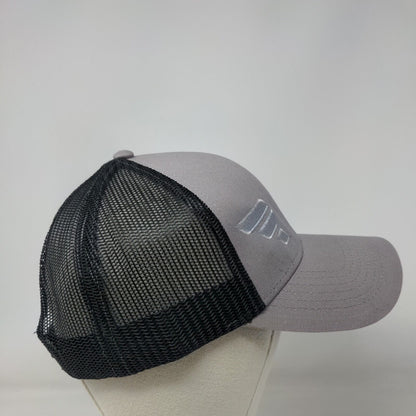 Royal Metal Products Snapback Trucker Hat Gray One Size Mesh Back Cap America