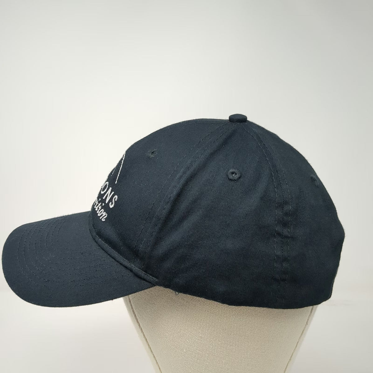 Port & Company Baseball Cap Black One Size Whitsons School Nutrition Hat Logo