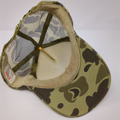 Da Crack Mexican Grinds Mesh Back Rope Trucker Hat Camo One Size Otto