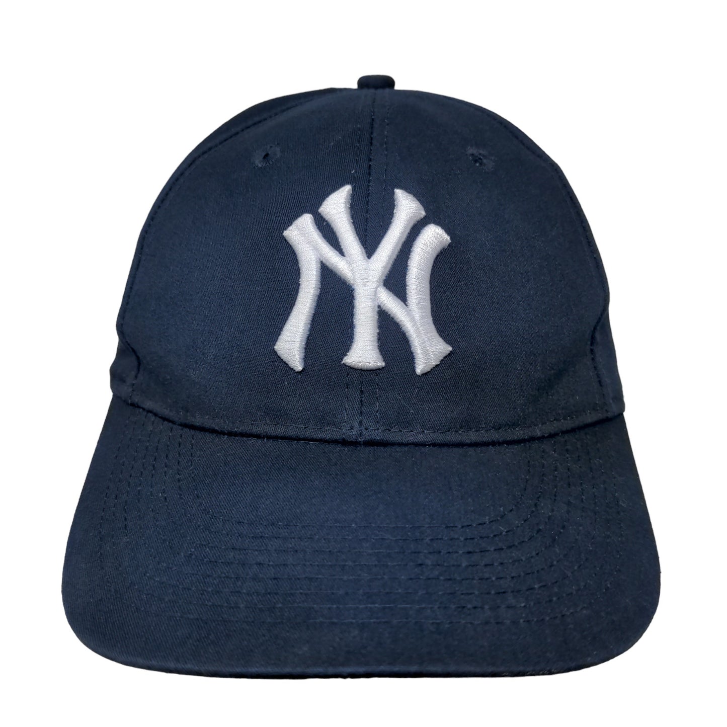 OC Sports Men's Strapback Hat Blue OSFM Embroidered New York Yankees Logo