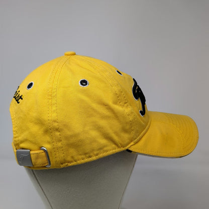 New Era Titleist Baseball Cap Yellow One Size Old Works Golf Hat Slideback