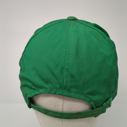 Wrag-Time Express Truck Slideback Hat Green OS Adjustable Embroidered Rope Otto