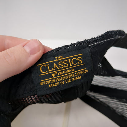 Official Seal of Enve Composites Trucker Hat Black OSFA Mesh Back