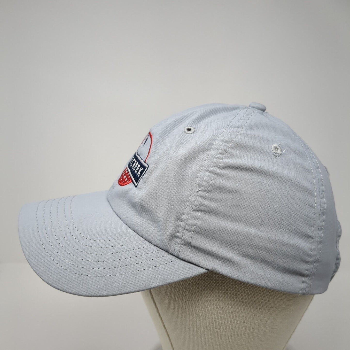 Crane Creek Strapback Hat Gray One Size Adjustable Embroidered 6 Panel Legendary