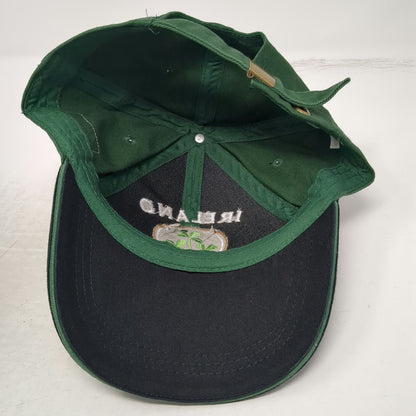 Lansdowne Ireland Shamrock Baseball Cap Black Green One Size Slideback Hat