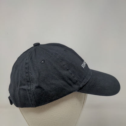 Starbucks Strapback Hat Black One Size Embroidered Employee Uniform