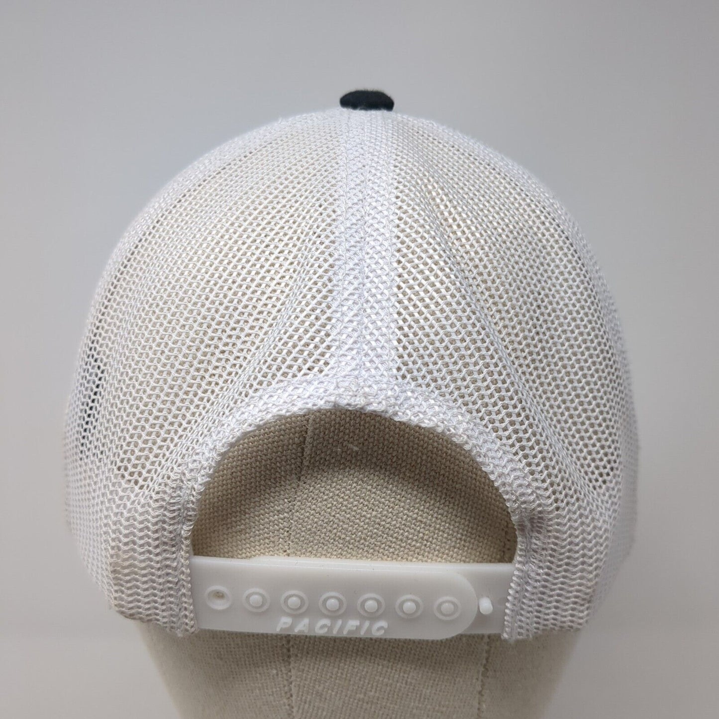 Michigan Snapback Trucker Hat Blue OS Adjustable Mesh Back Pacific Headwear