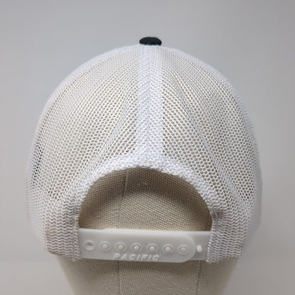 Michigan Snapback Trucker Hat Blue OS Adjustable Mesh Back Pacific Headwear