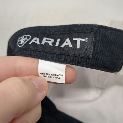 Ariat Trucker Hat Purple One Size Mandala Pattern Mesh Back Snapback Cap Logo