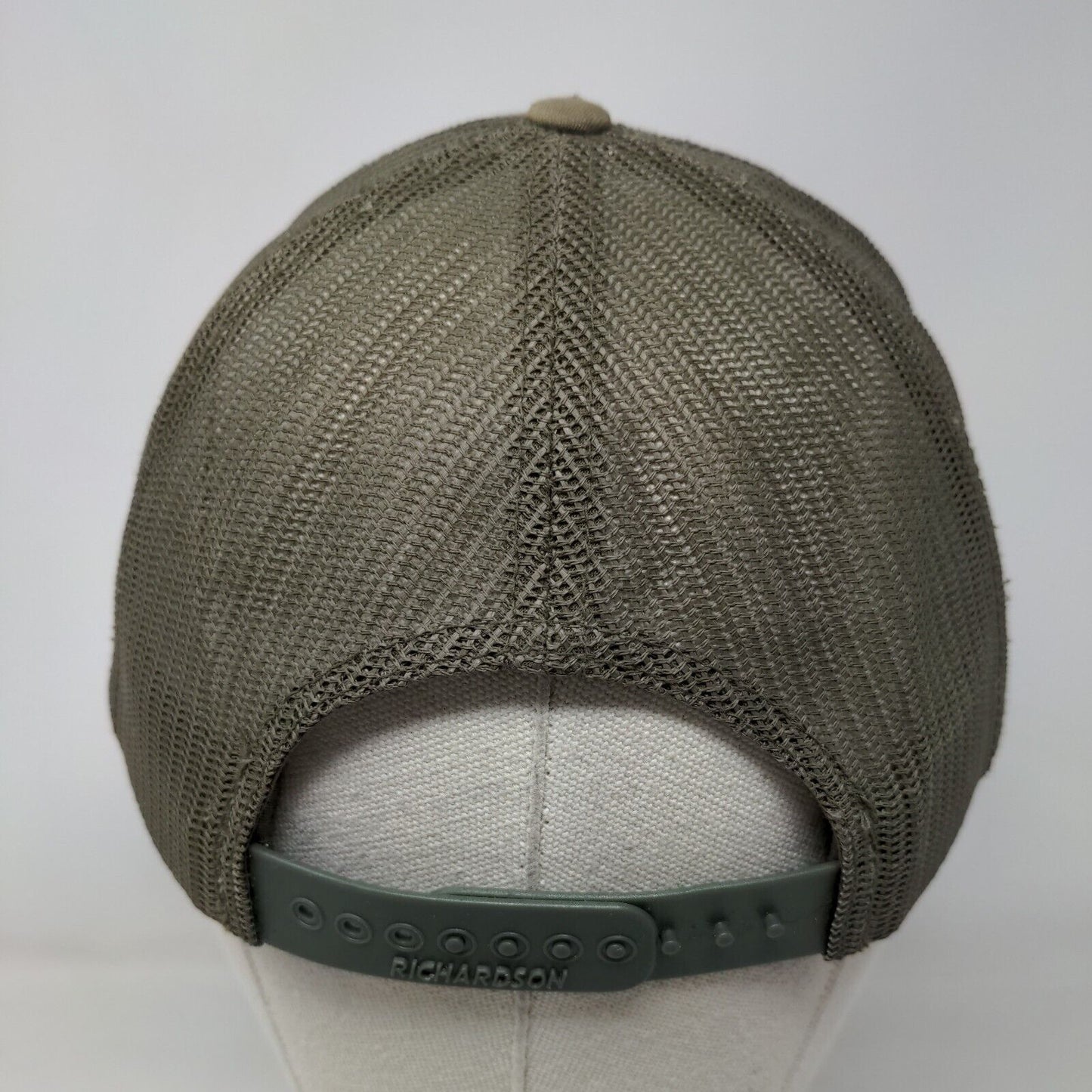 Ward Mechanical Equipment Snapback Mesh Back Trucker Hat Green One Size