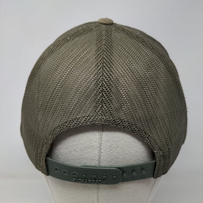 Ward Mechanical Equipment Snapback Mesh Back Trucker Hat Green One Size