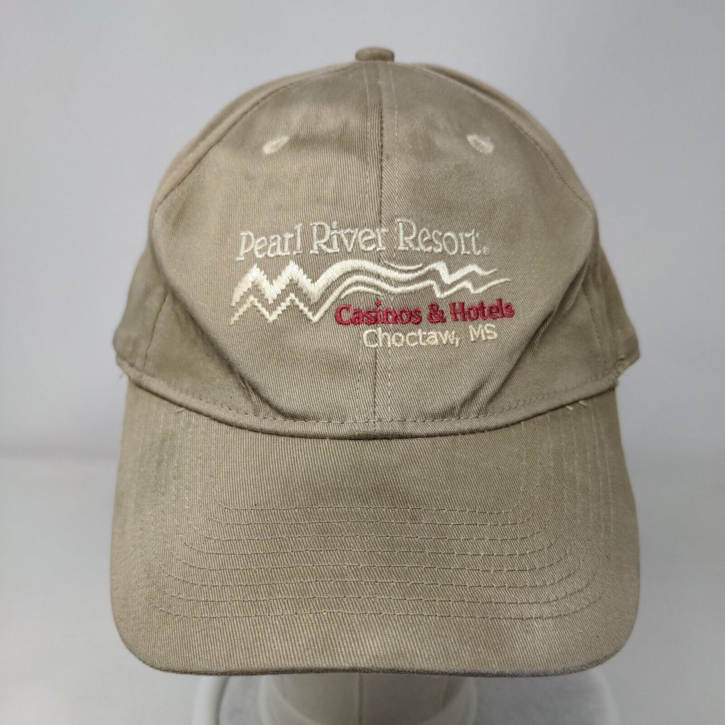 Pearl River Resort Casinos & Hotels Choctaw Ms Fitted Hat Tan M/L Antigua