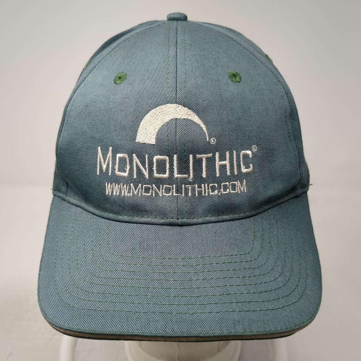 Port and Company Baseball Cap Green One Size Monolithic Hat Adjustable Strapback