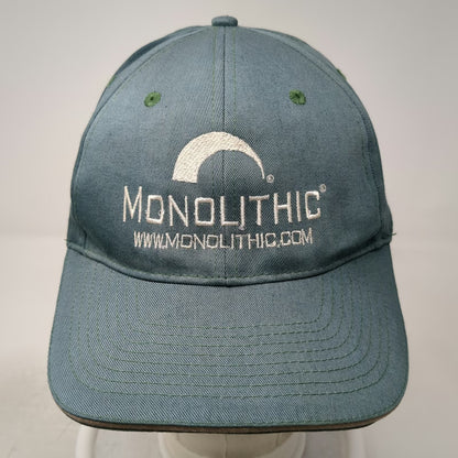 Port and Company Baseball Cap Green One Size Monolithic Hat Adjustable Strapback