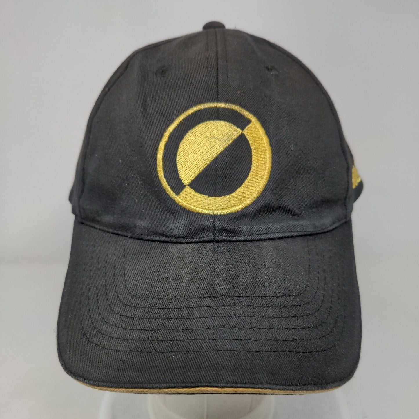 Ingersoll Cutting Tools Gold Rush Strapback Hat Black One Size 6 Panel