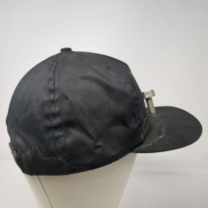 Papel Giftware 5 Panel Black Novelty Screw Midlife Crisis Snapback Hat Vintage