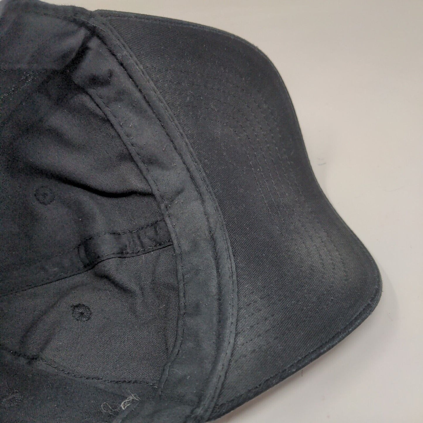 Quality Cuts Barber Shop Strapback Hat Black One Size Adjustable 6 Panel George