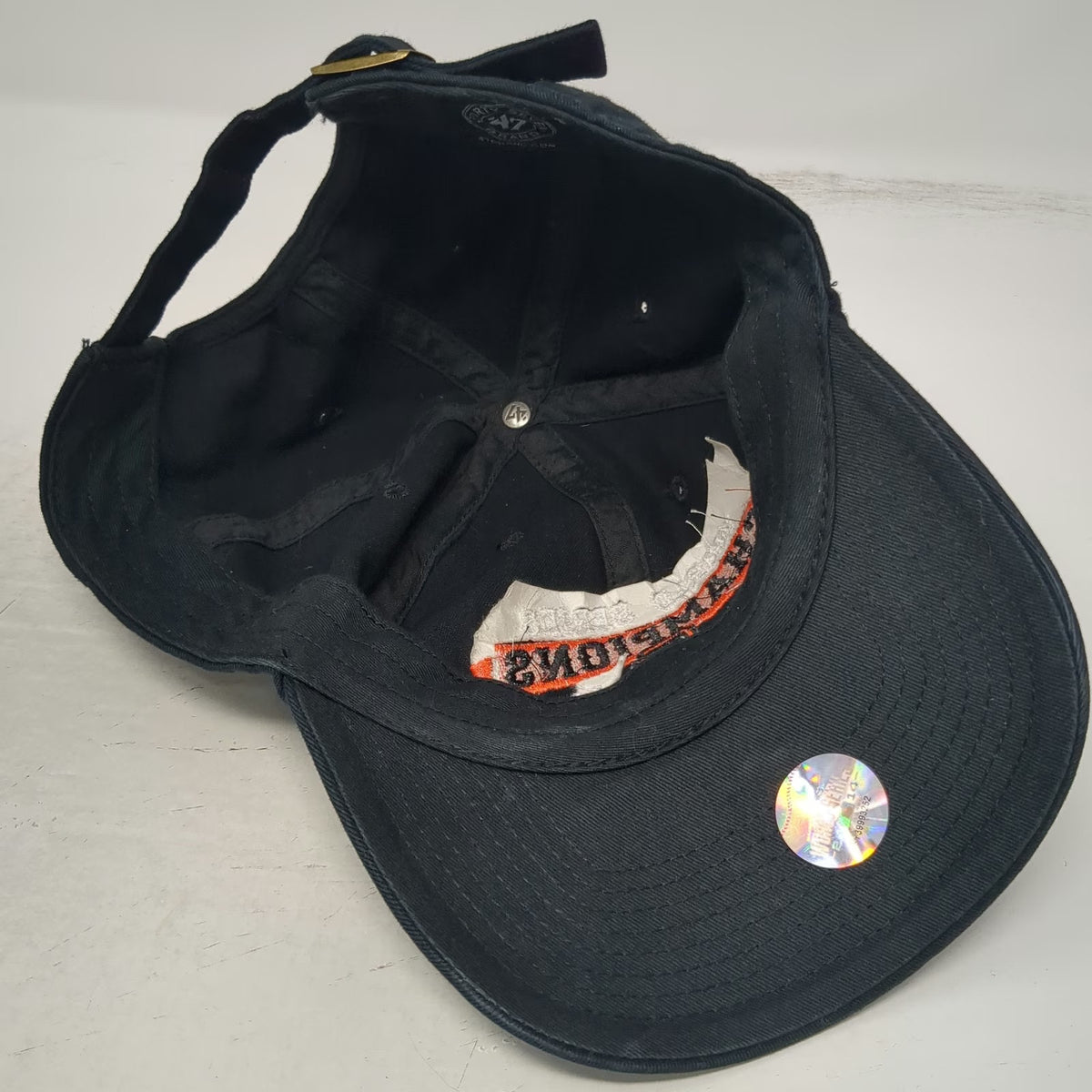 San Francisco Giants MLB 47 Brand Baseball Cap Black One Size 2014 Champions Hat