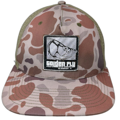 Richardson Trucker Hat Green Brown One Size Camo Tarpon Tournament 2024 Fishing