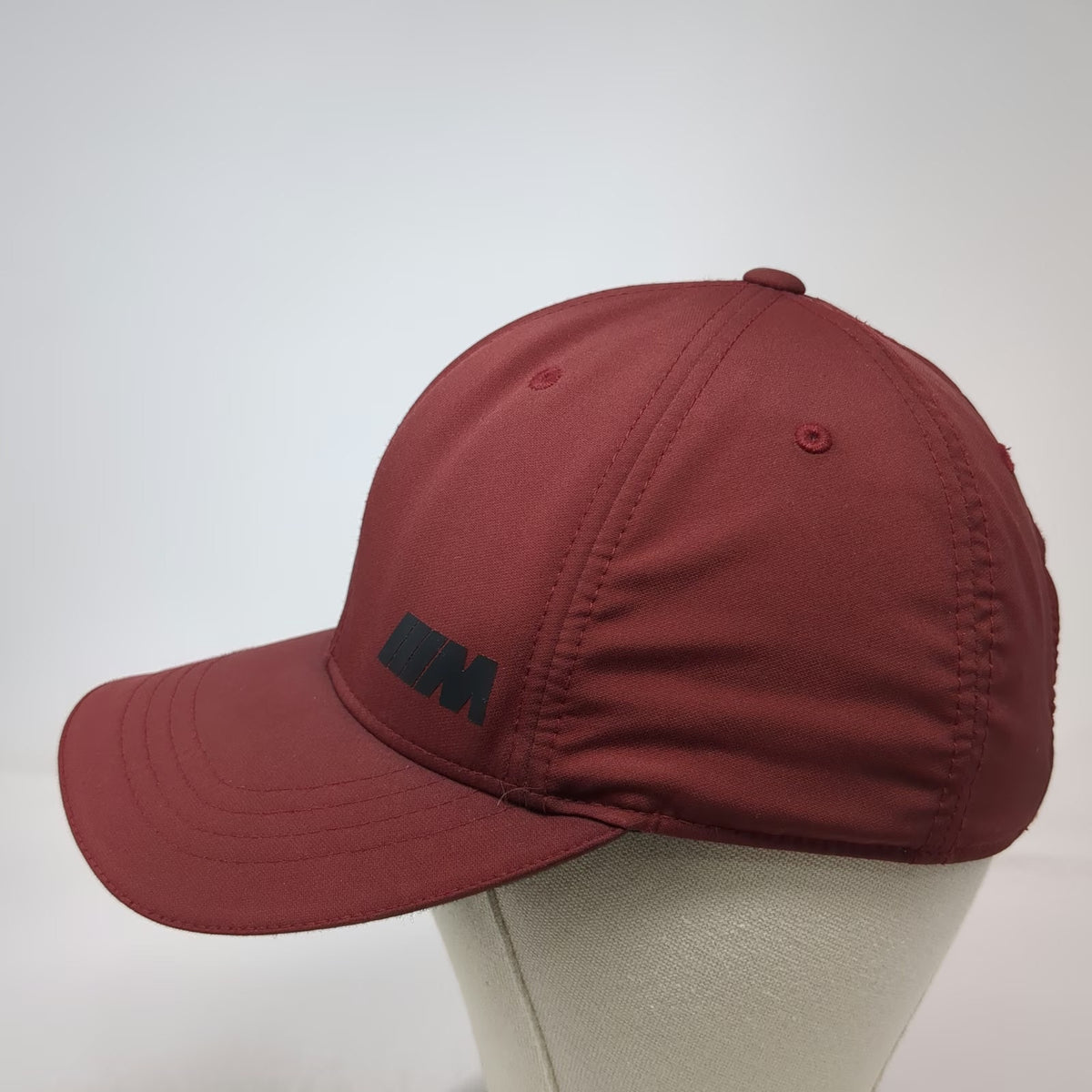 BMW M Series Baseball Cap Red One Size Performance Logo Hat Slideback Racing