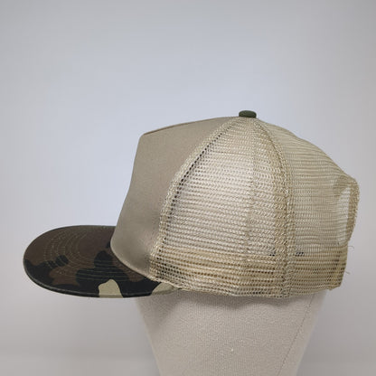 All Traits Lead To Laramie Snapback Trucker Hat Multi One Size Mesh Back