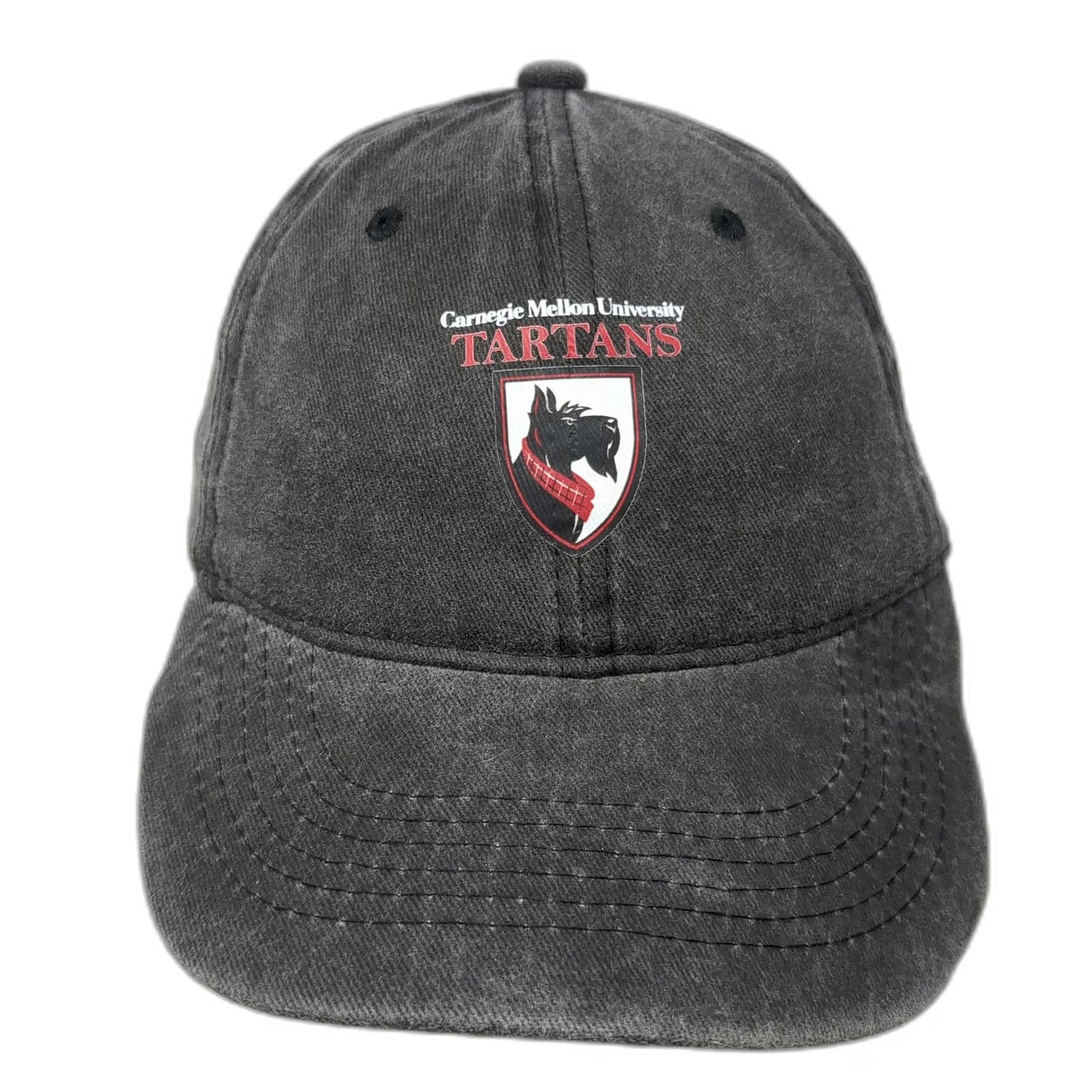 Carnegie Mellon University Tartans Gray Baseball Cap Hat One Size Slideback