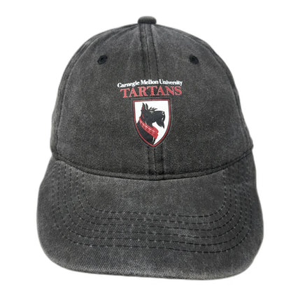 Carnegie Mellon University Tartans Gray Baseball Cap Hat One Size Slideback